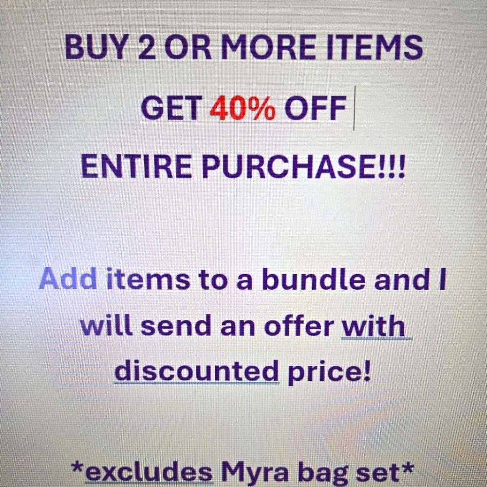 40% off Sale